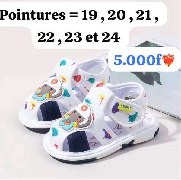 Sandales Enfant Motif Coloré