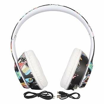 Casque Audio Graffiti Coloré