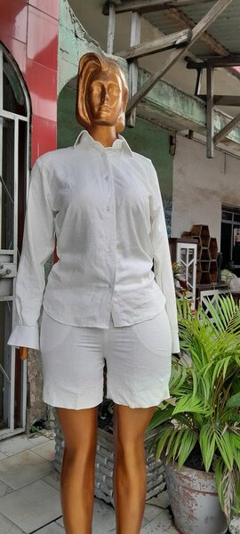 Chemise pantalon, culotte lin