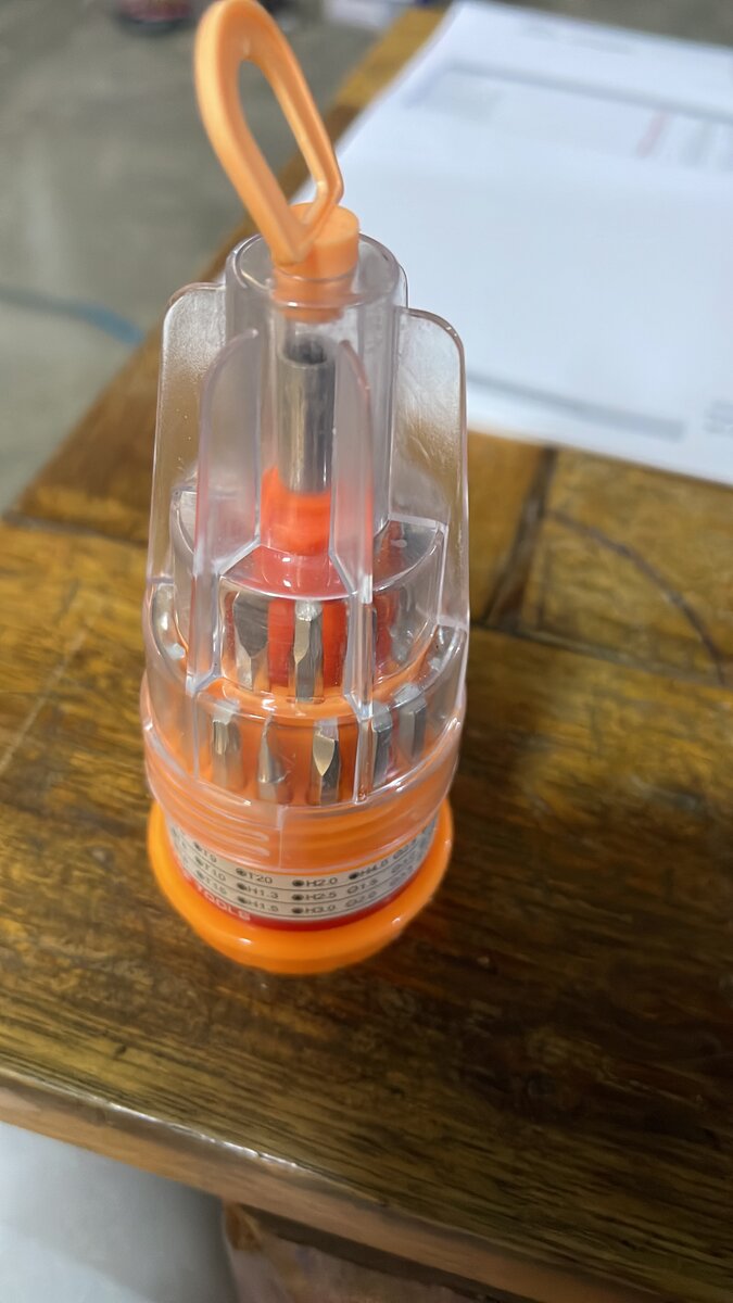 Jeu de tournevis précis