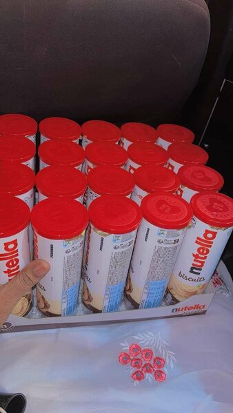 Biscuits Nutella en tube