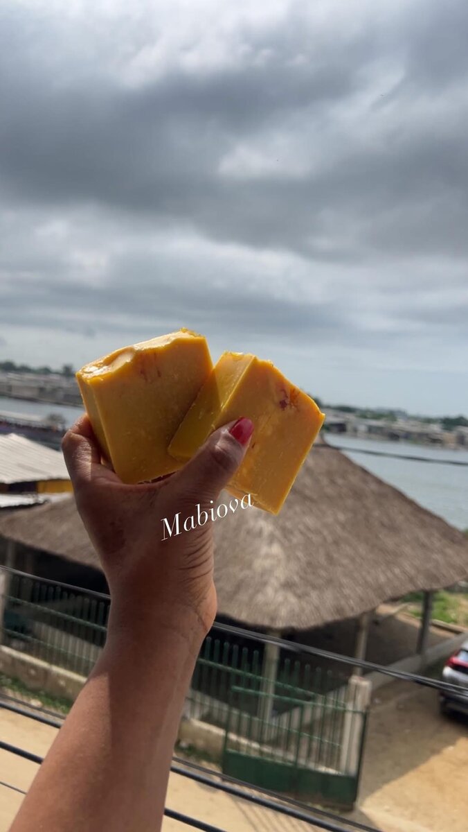 Savon fait à lorange