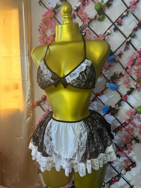 Ensemble lingerie sexy dentelle