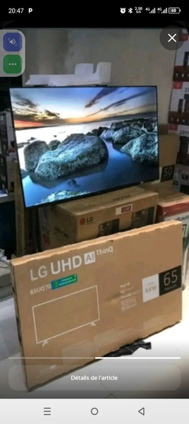 Téléviseur intelligent LG UHD