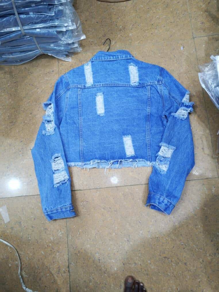 Veste en jean décontractée