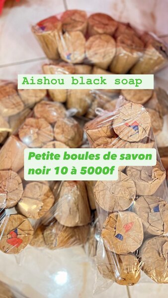 NOUVELLE FORMULE DE SAVON NOIR DU NIGERIA À BASE D'HUILE DE