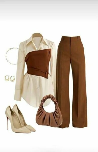 Blouse et pantalon chic