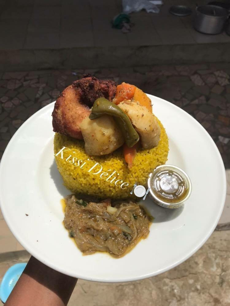 Tchep jaune ( riz au curry)