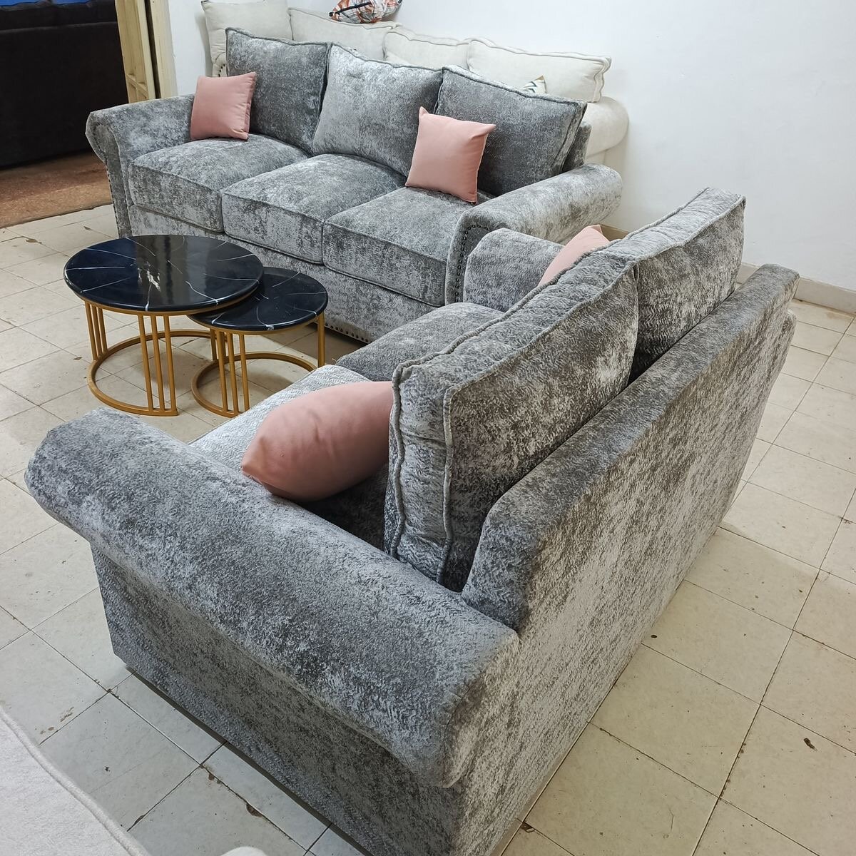 Canapé de salon élégant