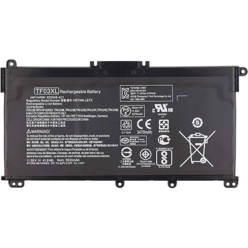 Batterie Ordinateur Portable TF03 TF03XL Pour HP Pavilion 14