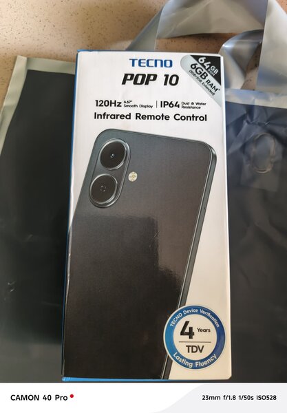 Tecno Pop 10 Smartphone