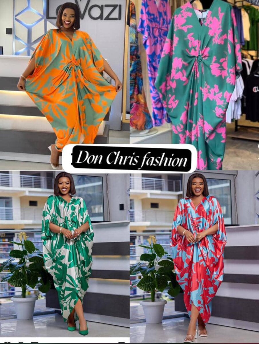 Robe Kaftan Chic Floral