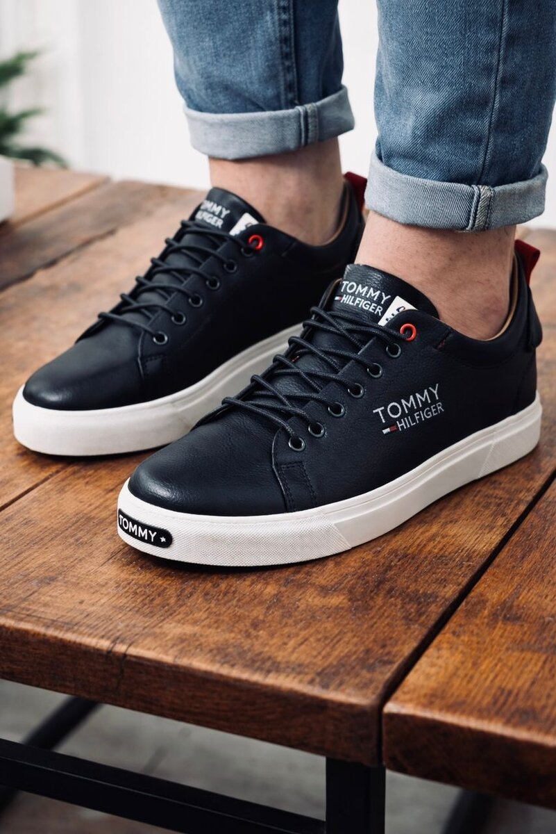 Sneakers en cuir Tommy Hilfiger