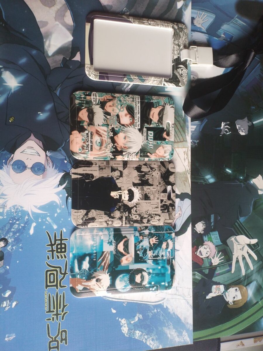 Jujutsu kaisen ID card holders