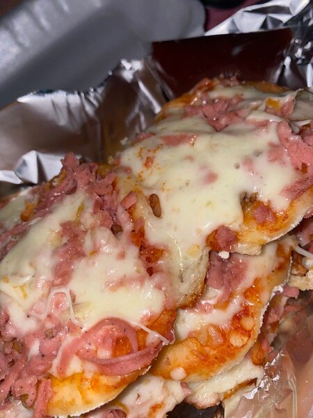 Mini pizzas gourmandes au fromage