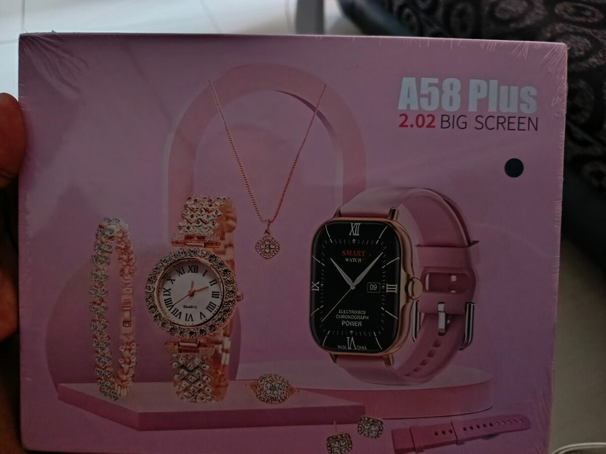 Ensemble montre connecté et ch