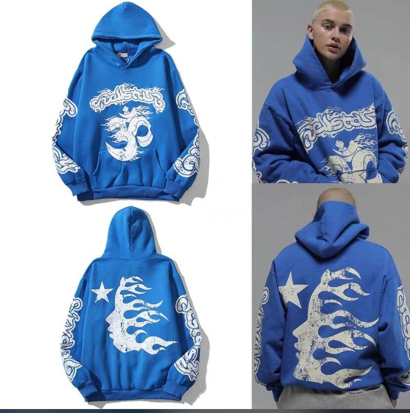 Sweat à capuche graphique tendance