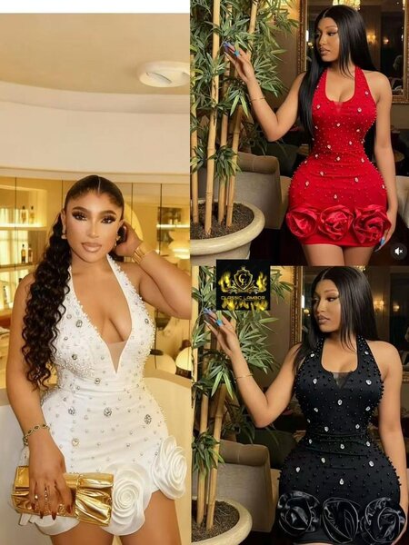 Robe courte en soie pour femmes