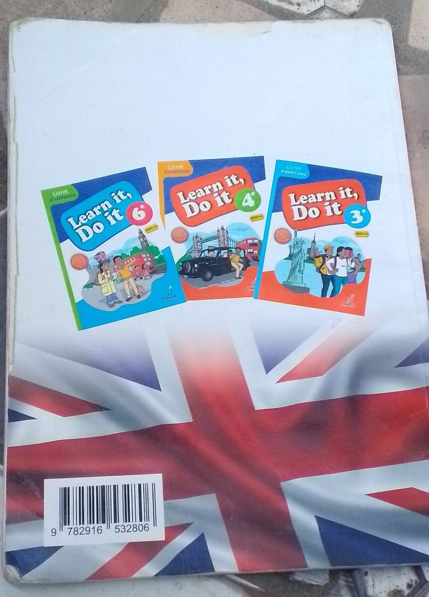 Livre d'exercices anglais 5e