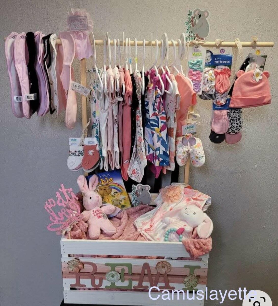 Ensemble naissance pour bébé fille