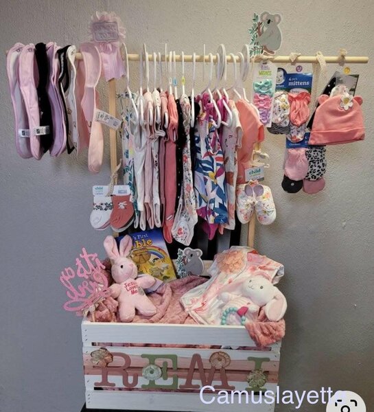 Ensemble naissance pour bébé fille