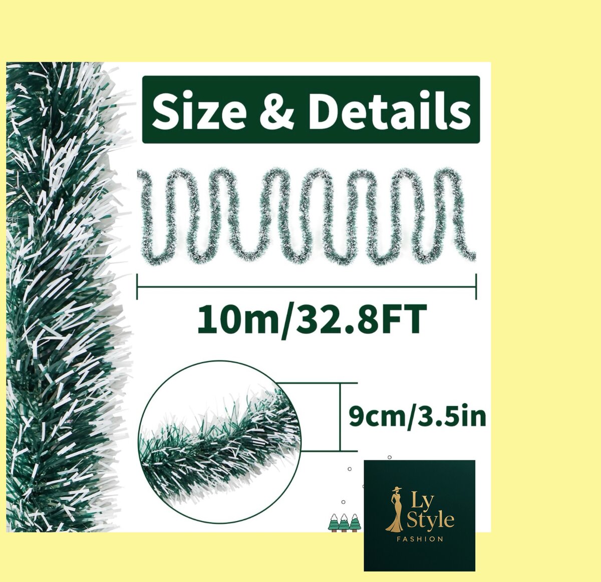 Guirlande de Noël 10m