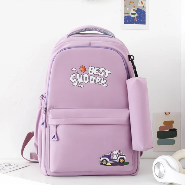 Sac à dos violet pour écoliers