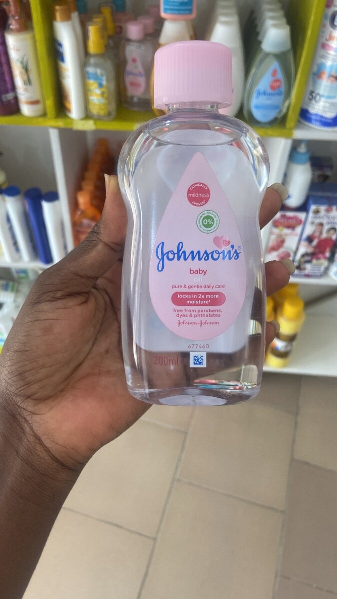 Huile pour bébé Johnson's