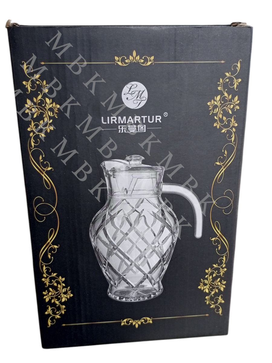Carafe en verre Lirmartur 1300ml