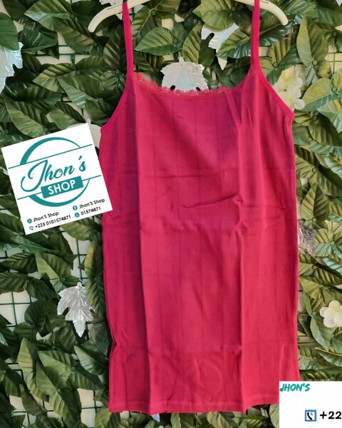 Débardeur coton pour femme