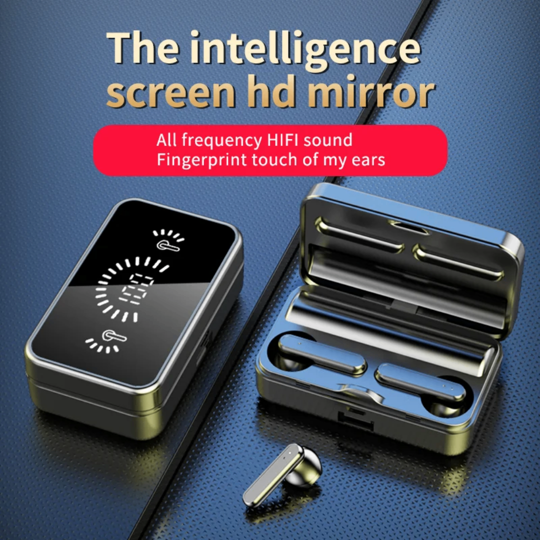 Écouteurs Bluetooth avec écran LED