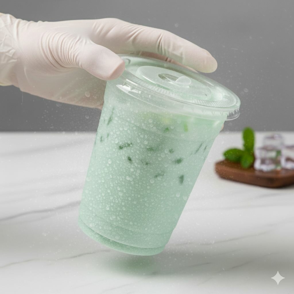 Boisson Menthe Glacée Fraîche