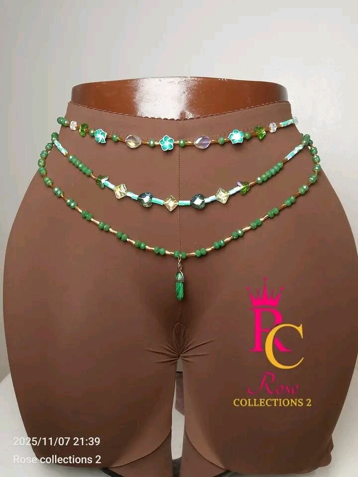 Ceinture de perles élégante