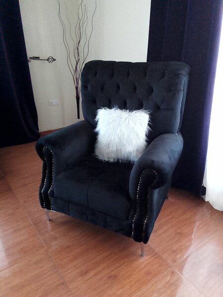 Elegant Oversized Armchair