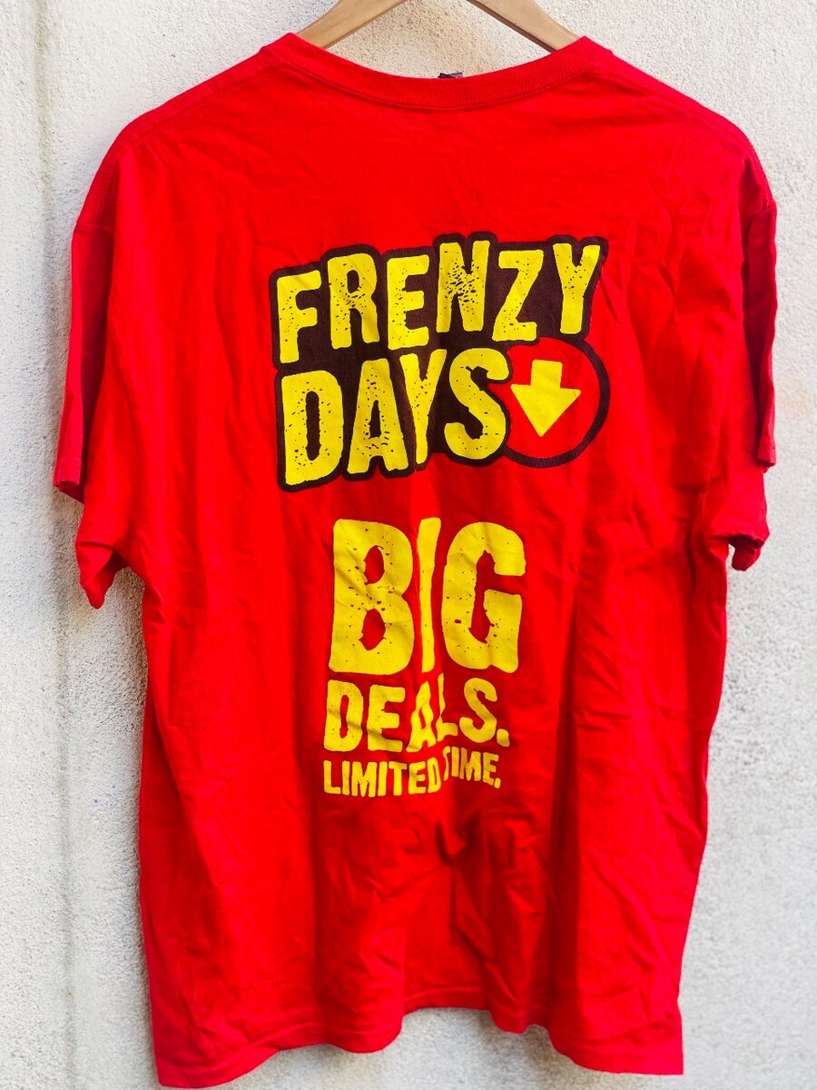 T-shirt frenzy days