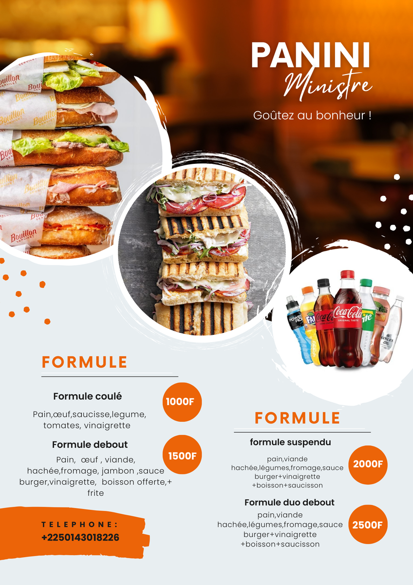 Gourmet Panini Sandwich