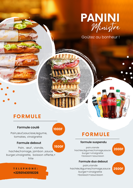 Gourmet Panini Sandwich