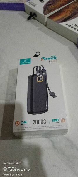 Chargeur Power Bank 20000mAh