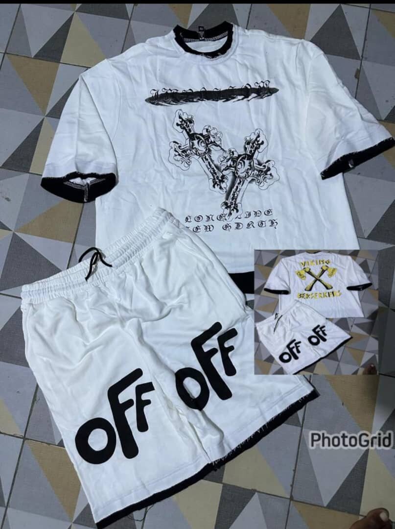 Ensemble T-shirt et Short Graphique