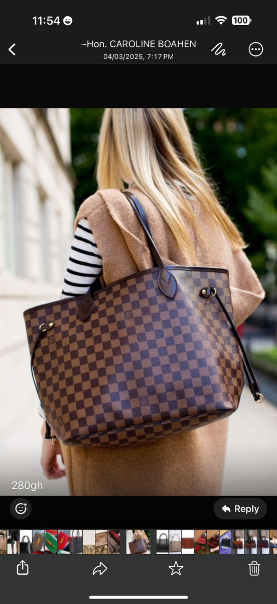 LV never full bag