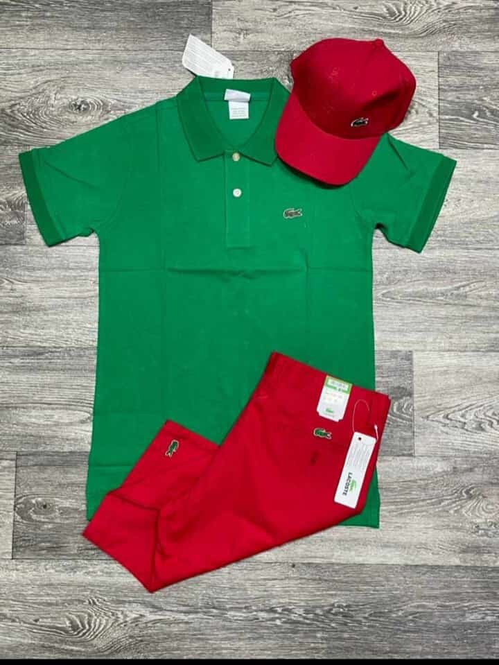 Ensemble T-shirt et Casquette Colorés