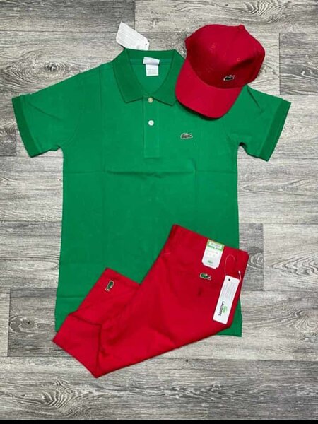 Ensemble T-shirt et Casquette Colorés