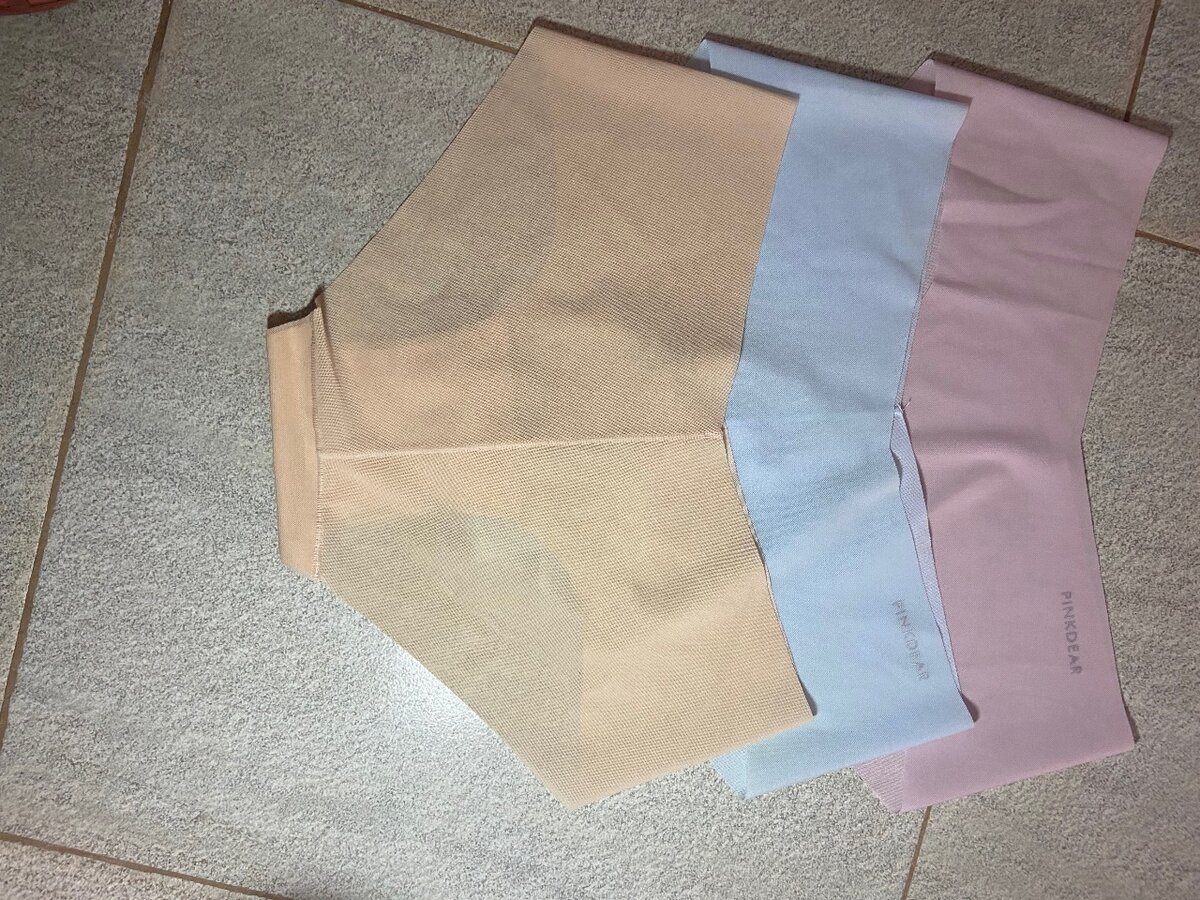 6 pieces Pink dear lace and breathable pants