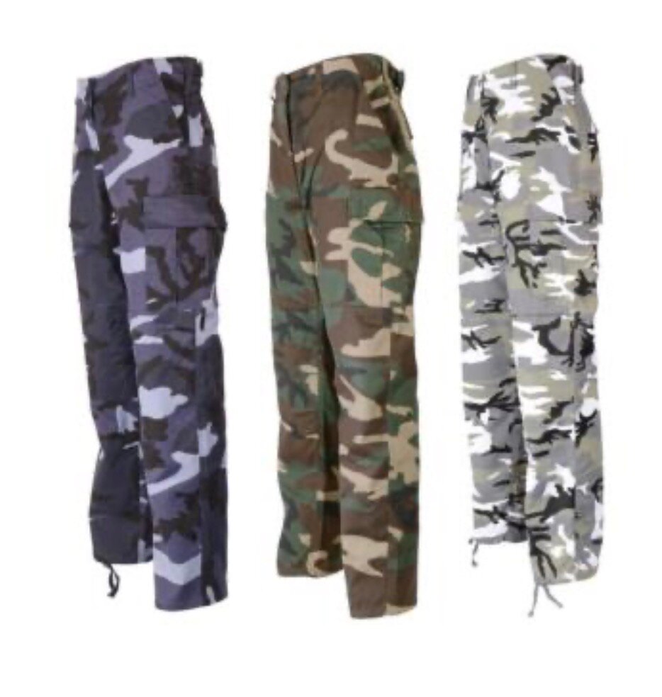 Pantalons camo pour hommes