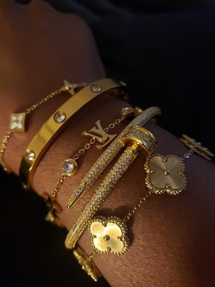 Bracelet en or élégant