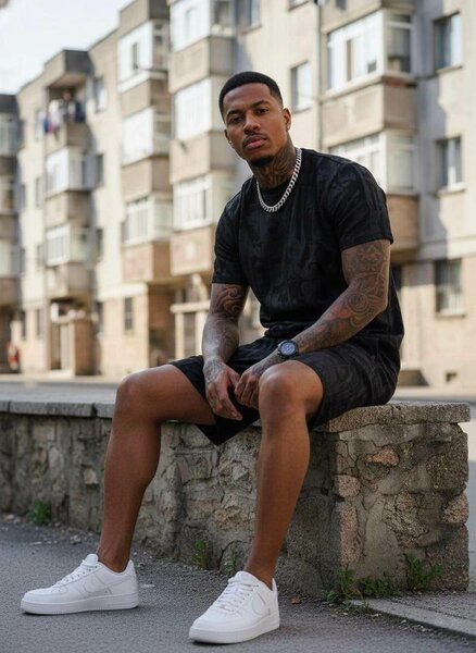 T-shirt camouflage pour hommes