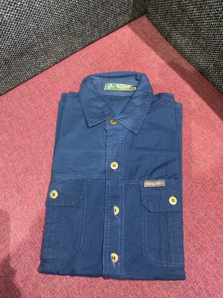 Chemise bleu homme élégante