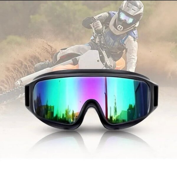 Lunettes Moto,Lunettes de Sport, Coupe-Vent Anti-Poussière p