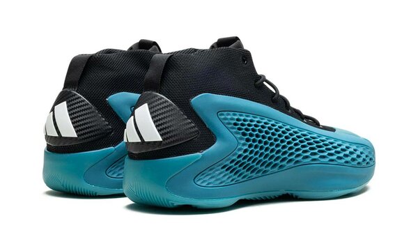 Baskets Noires et Bleues