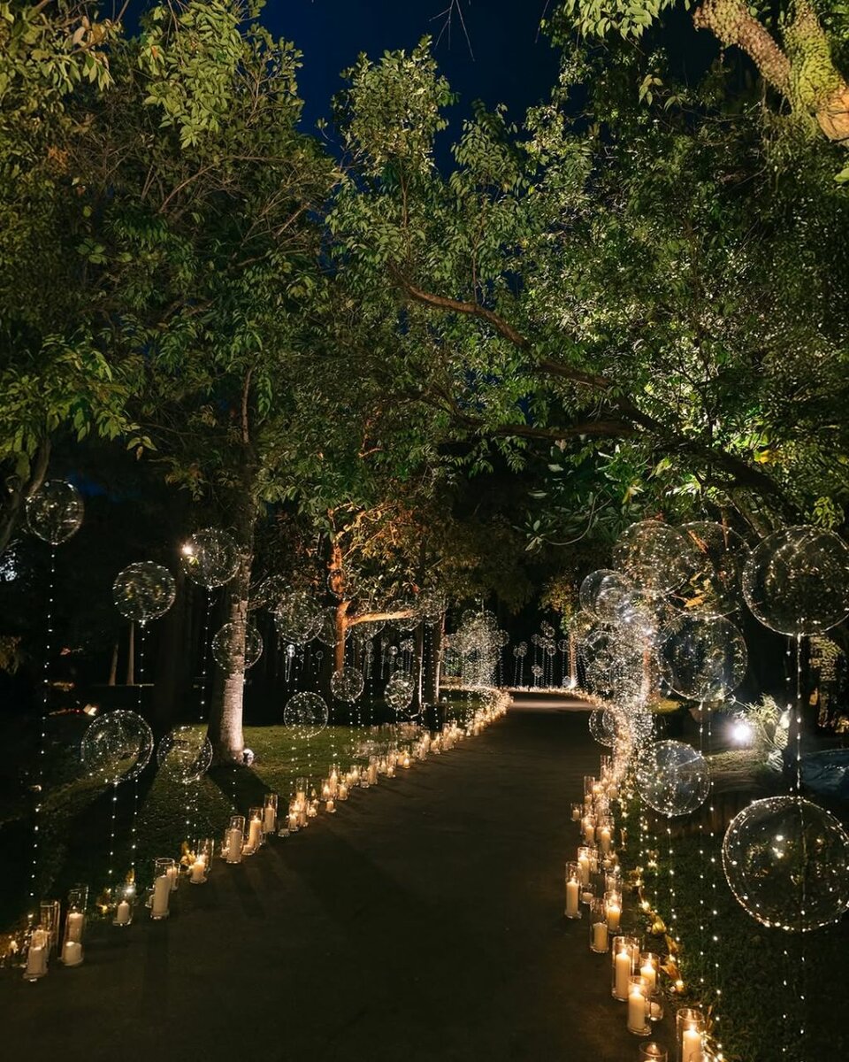 Balloons & Led Candles